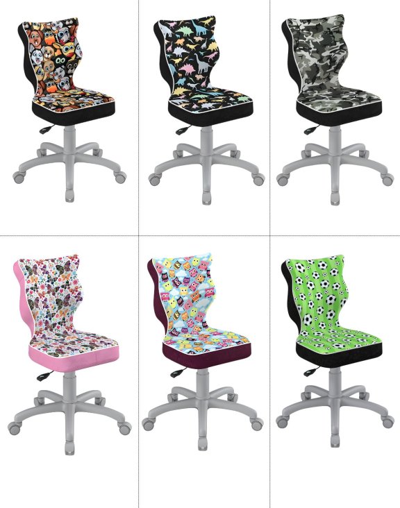 krzeslo obrotowe petit 133 158 szara podstawa