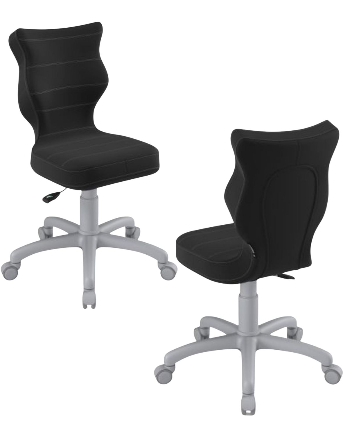 Krzesło dziecięce obrotowe Petit 133-159 cm Szara Podstawa