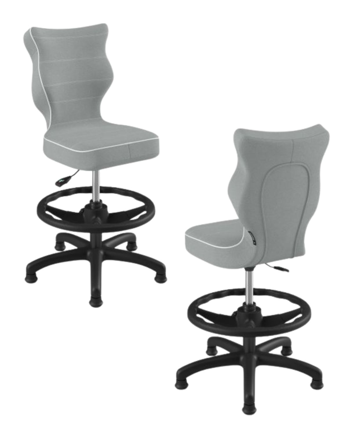 krzeslo dzieciece petit z podnozkiem 133 159 czarna podstawa