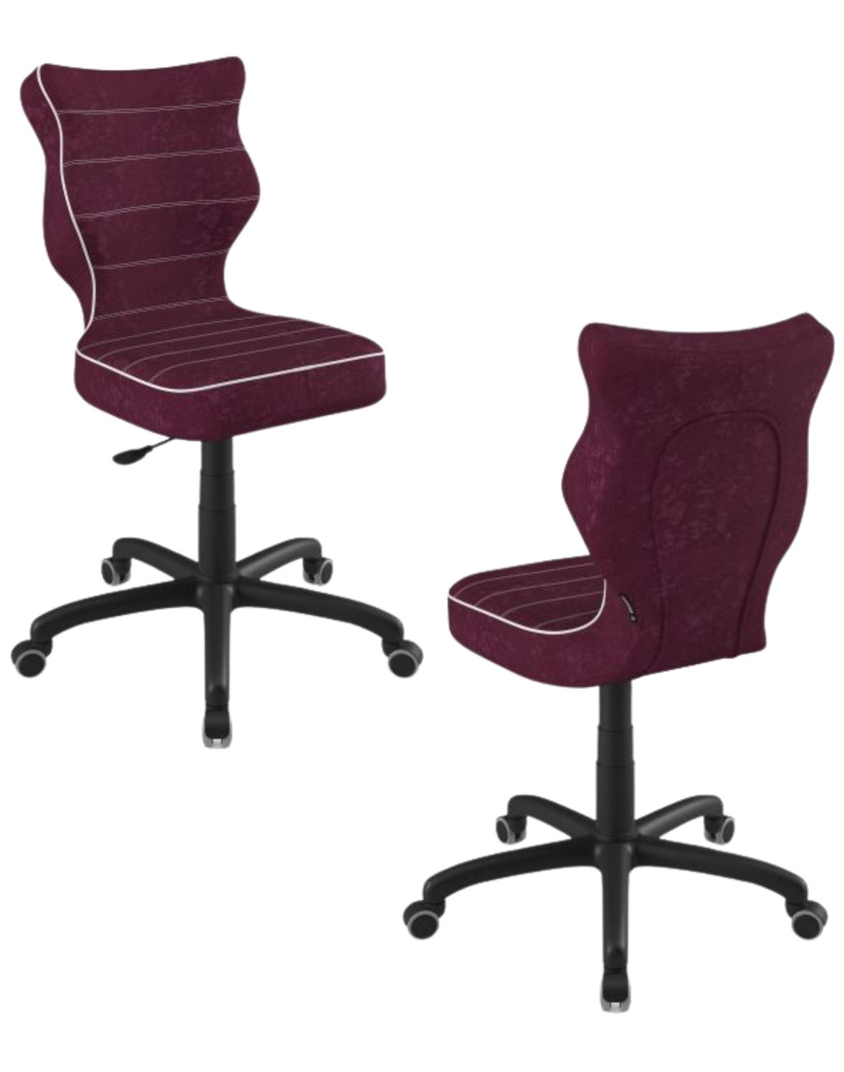 Krzesło dziecięce obrotowe Petit 146-176,5 cm Czarna Podstawa