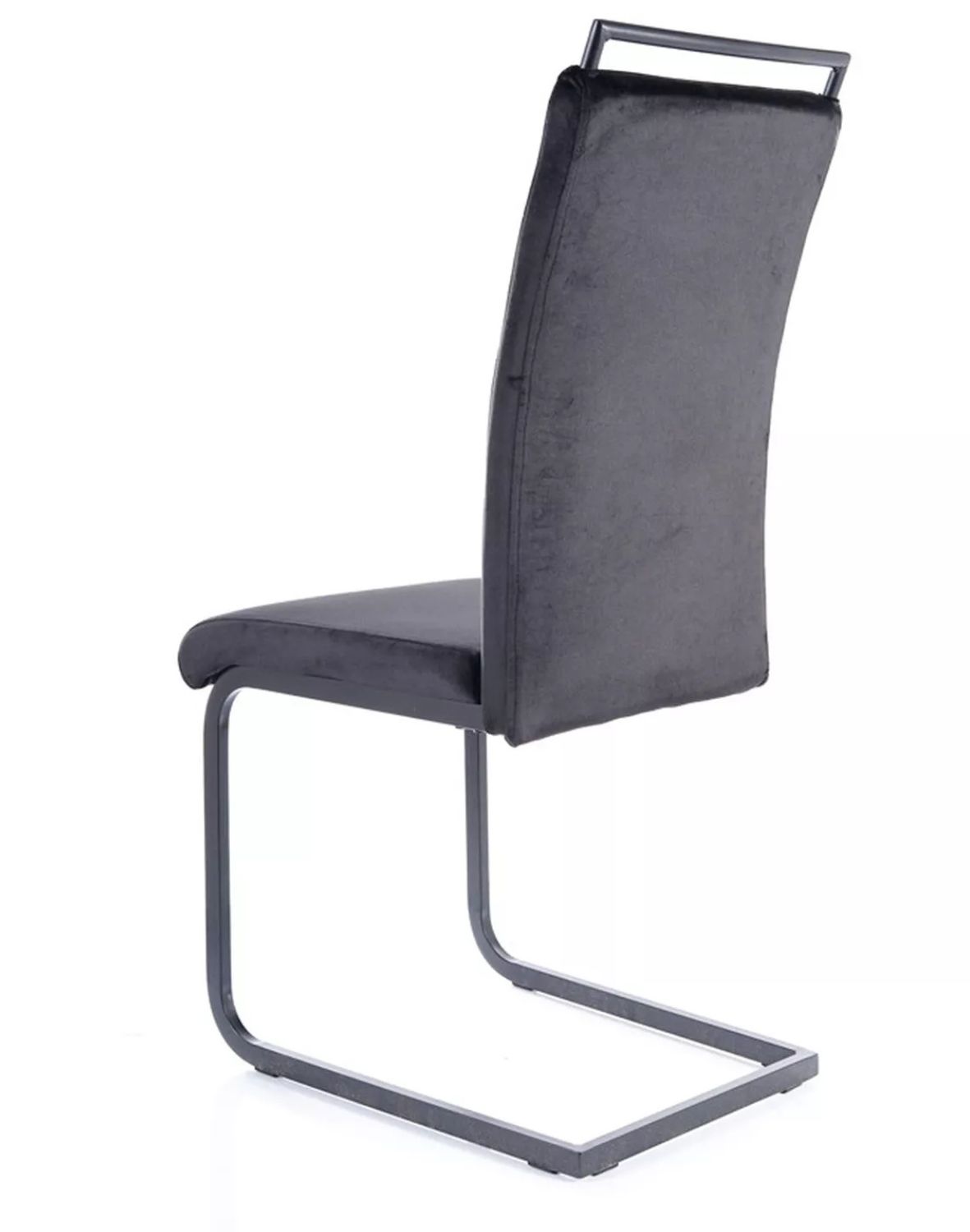 krzeslo h441 velvet czarne