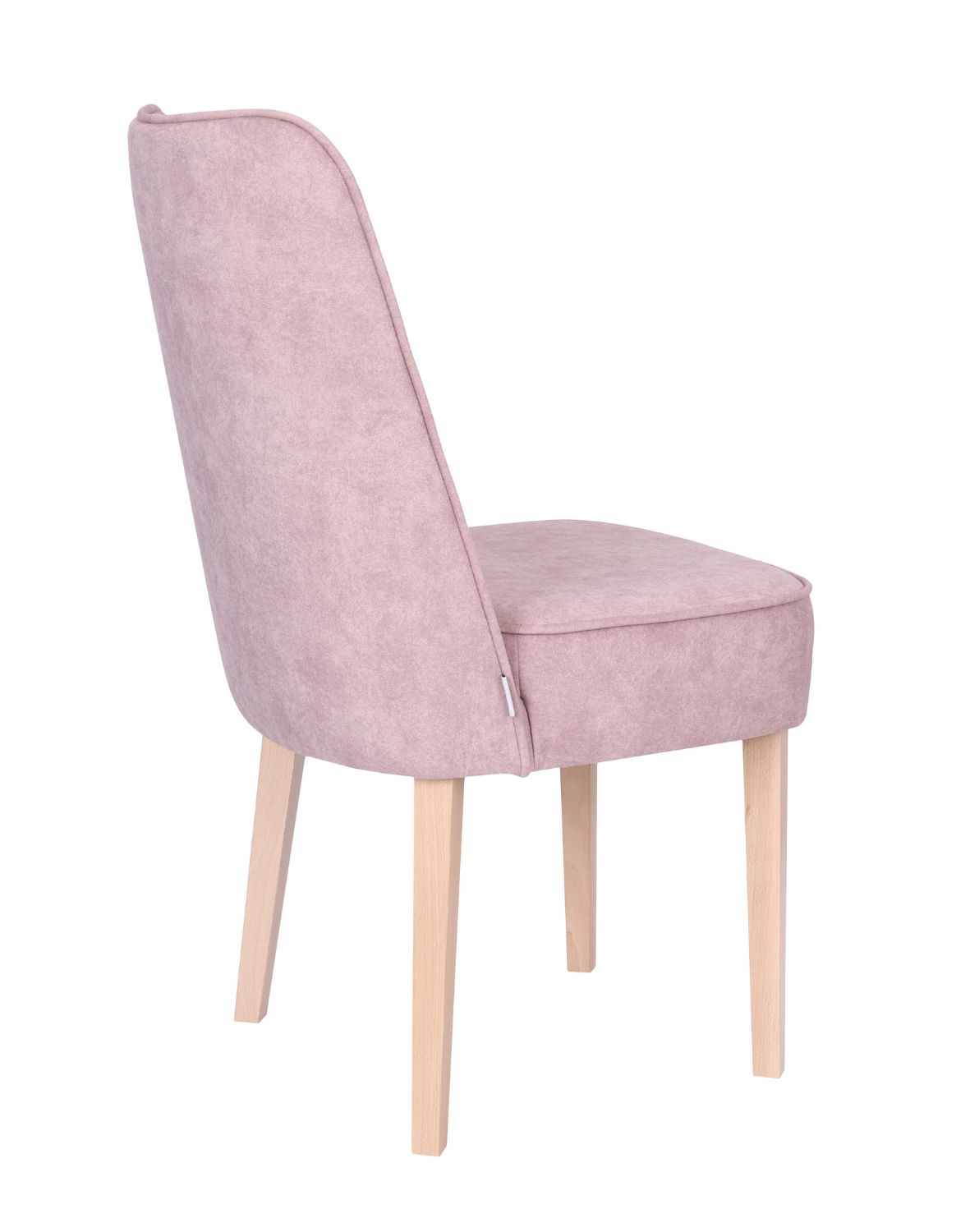 krzesło do jadalni z wysokim oparciem chelsea up różowe
