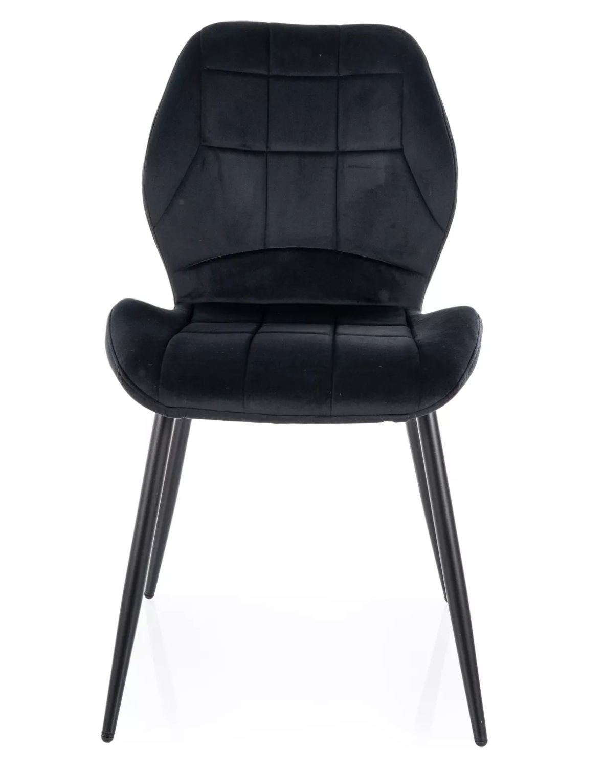 krzeslo jake velvet czarne