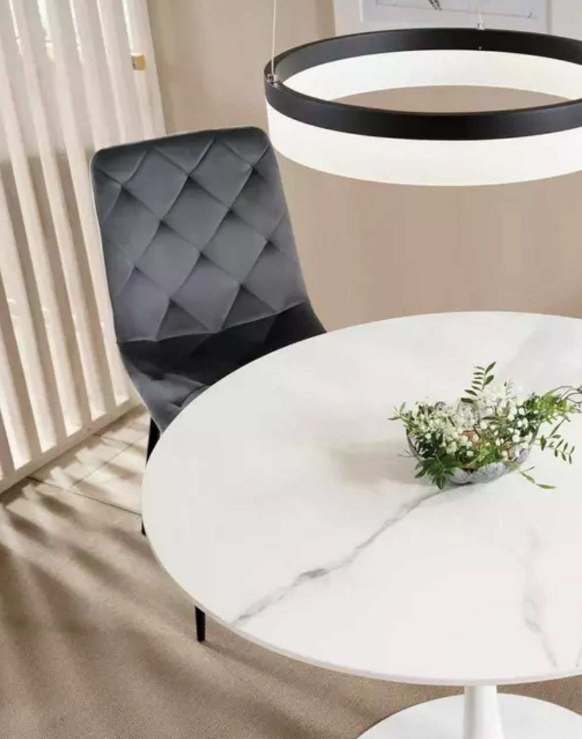 krzeslo jerry velvet szary