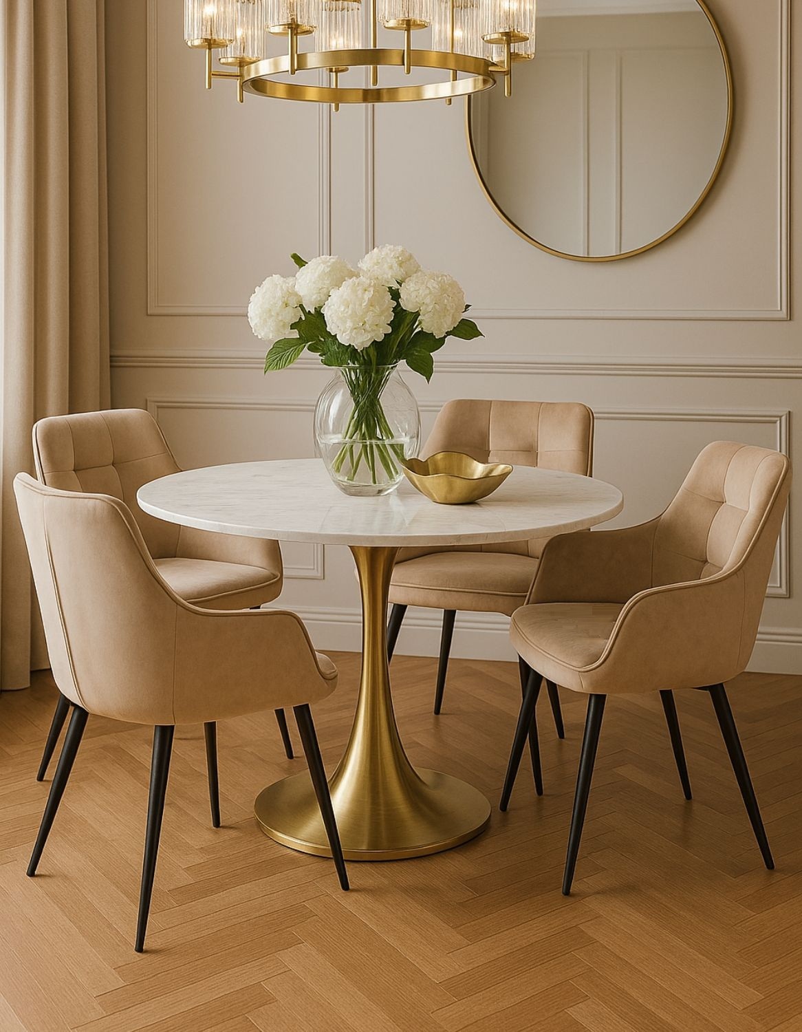 krzeslo lemon velvet bezowe