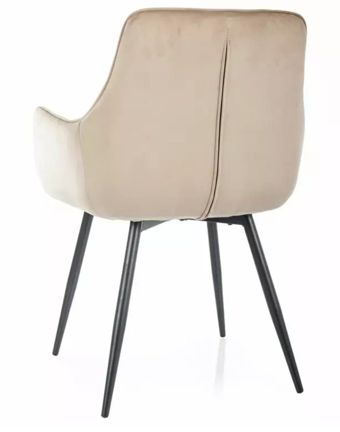 krzeslo lemon velvet bezowe