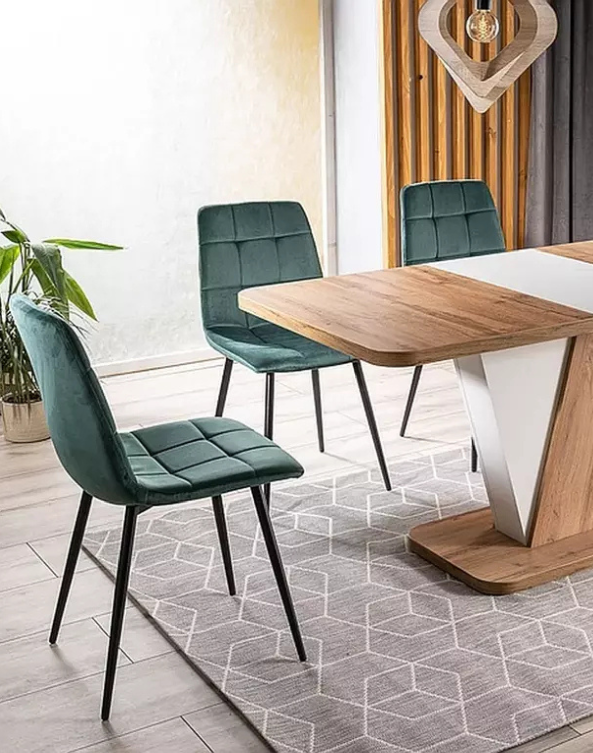 krzeslo mila velvet zielone