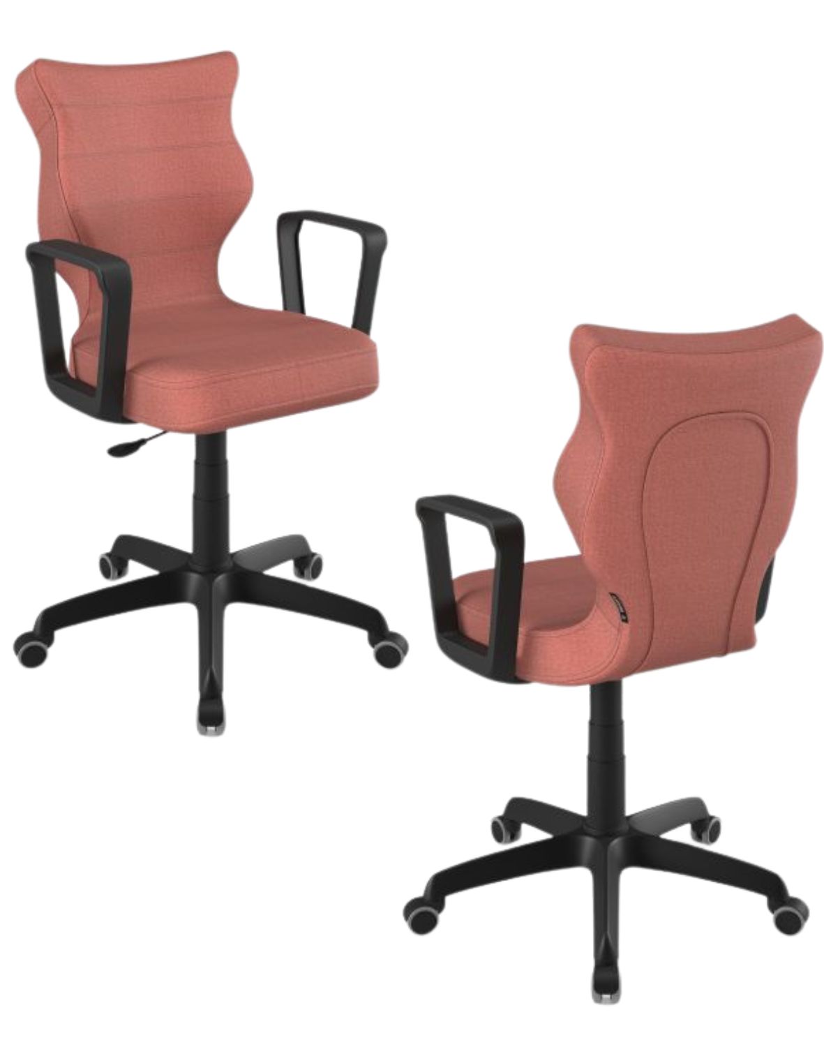 Krzesło młodzieżowe Entelo Norm, Czarna Podstawa, Rozmiar 6 (wzrost 159 - 188 cm)