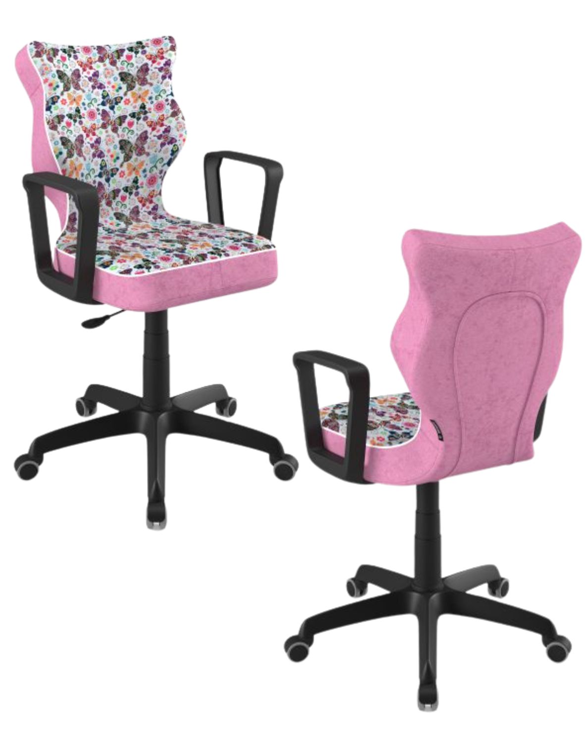 Krzesło młodzieżowe Entelo Norm, Czarna Podstawa, Rozmiar 6 (wzrost 159 - 188 cm)