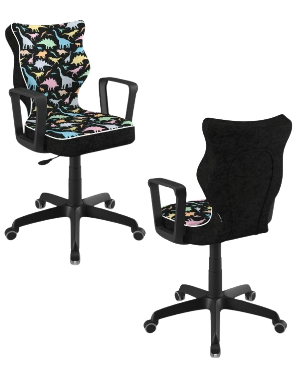 Krzesło młodzieżowe Entelo Norm, Czarna Podstawa, Rozmiar 6 (wzrost 159 - 188 cm)