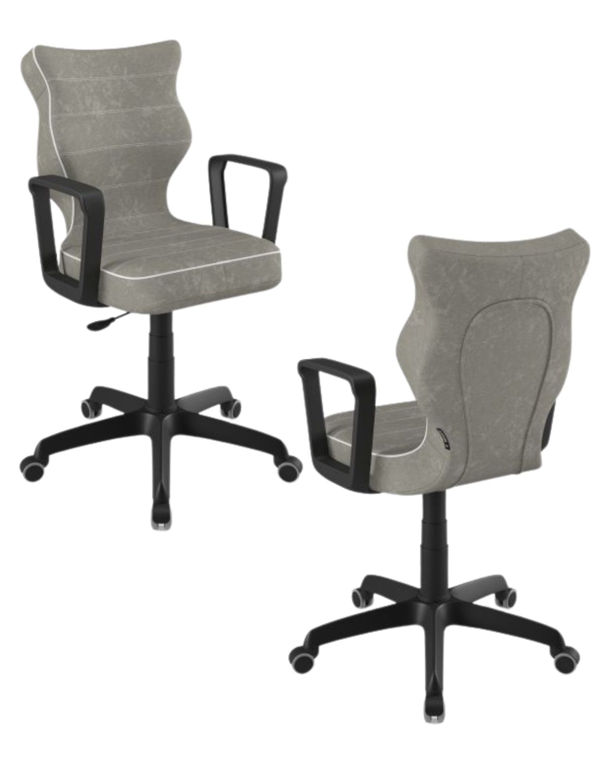 Krzesło młodzieżowe Entelo Norm, Czarna Podstawa, Rozmiar 6 (wzrost 159 - 188 cm)