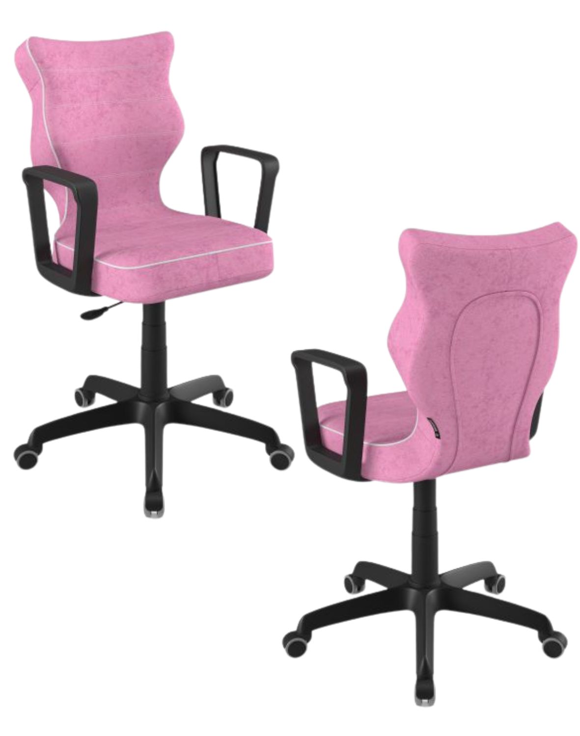 Krzesło młodzieżowe Entelo Norm, Czarna Podstawa, Rozmiar 6 (wzrost 159 - 188 cm)