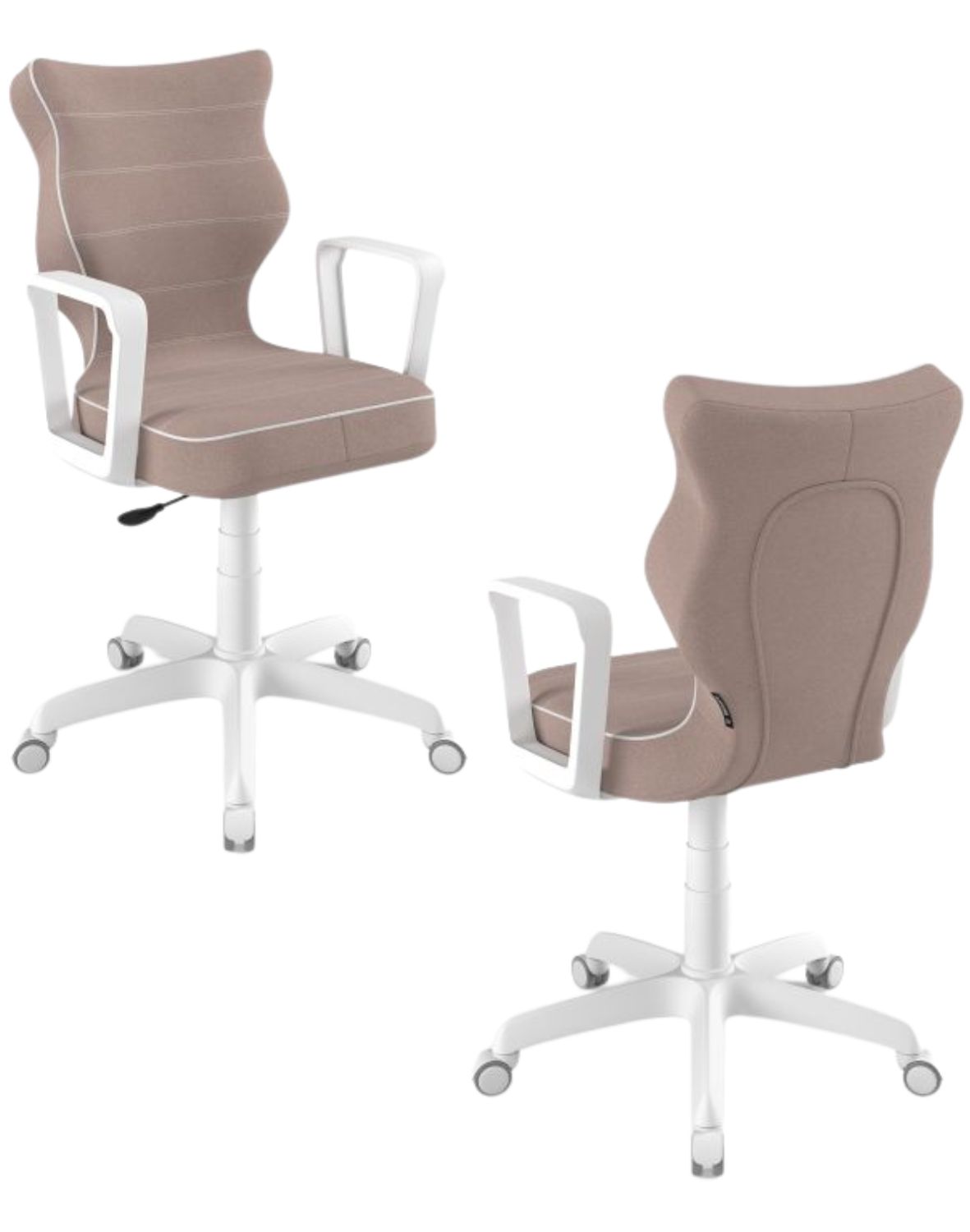 Krzesło młodzieżowe Entelo Norm, Biała Podstawa, Rozmiar 5 (wzrost 146 - 176,5 cm)