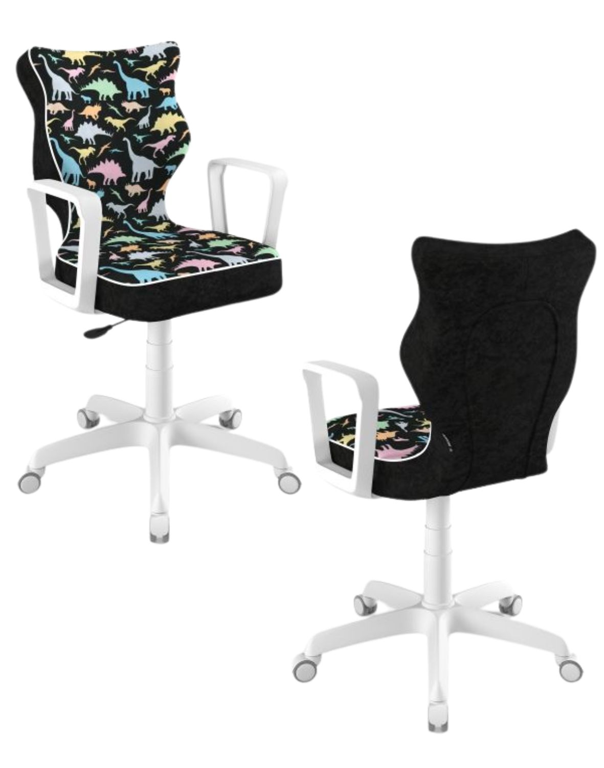 Krzesło młodzieżowe Entelo Norm, Biała Podstawa, Rozmiar 5 (wzrost 146 - 176,5 cm)