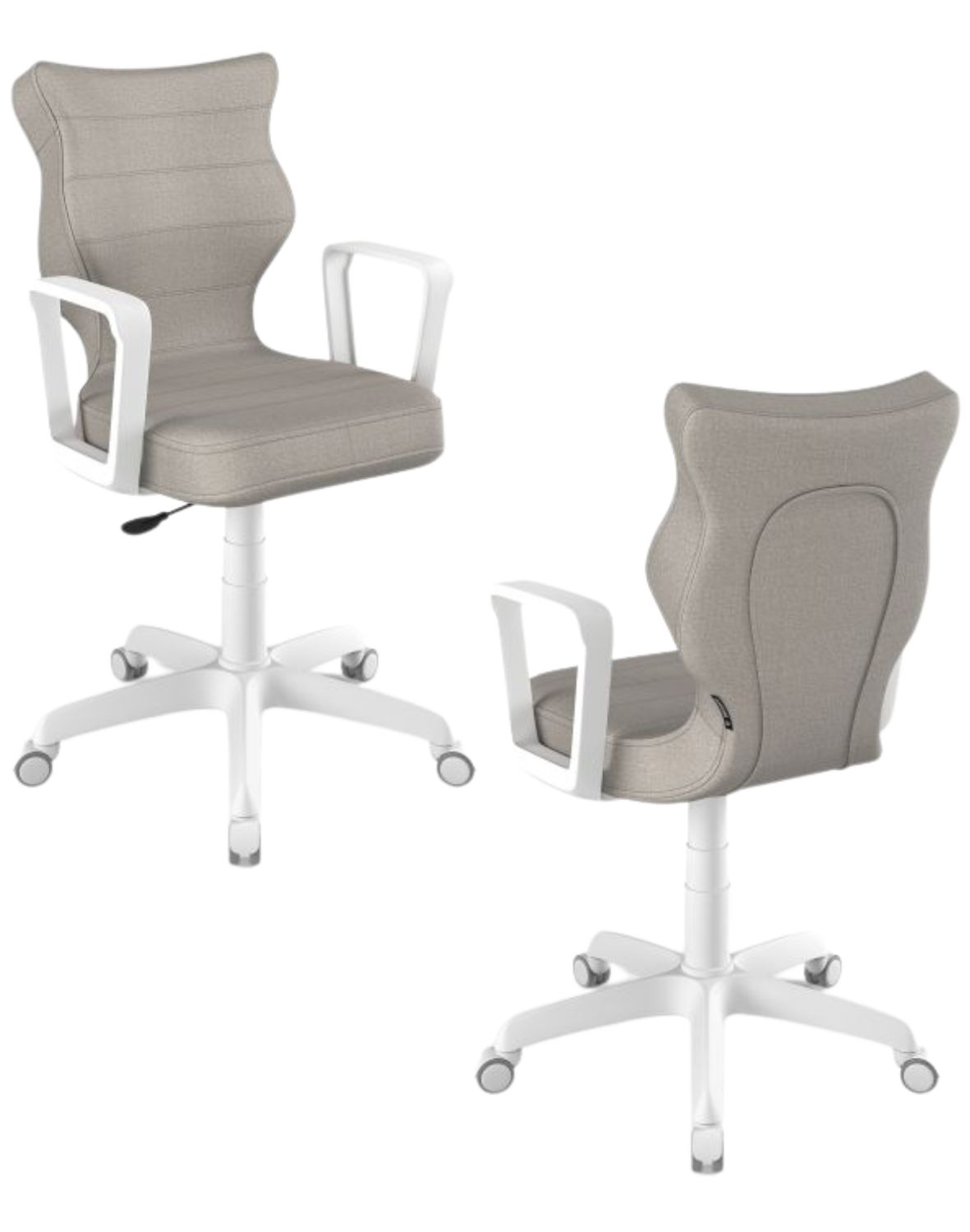 Krzesło młodzieżowe Entelo Norm, Biała Podstawa, Rozmiar 6 (wzrost 159 - 188 cm)