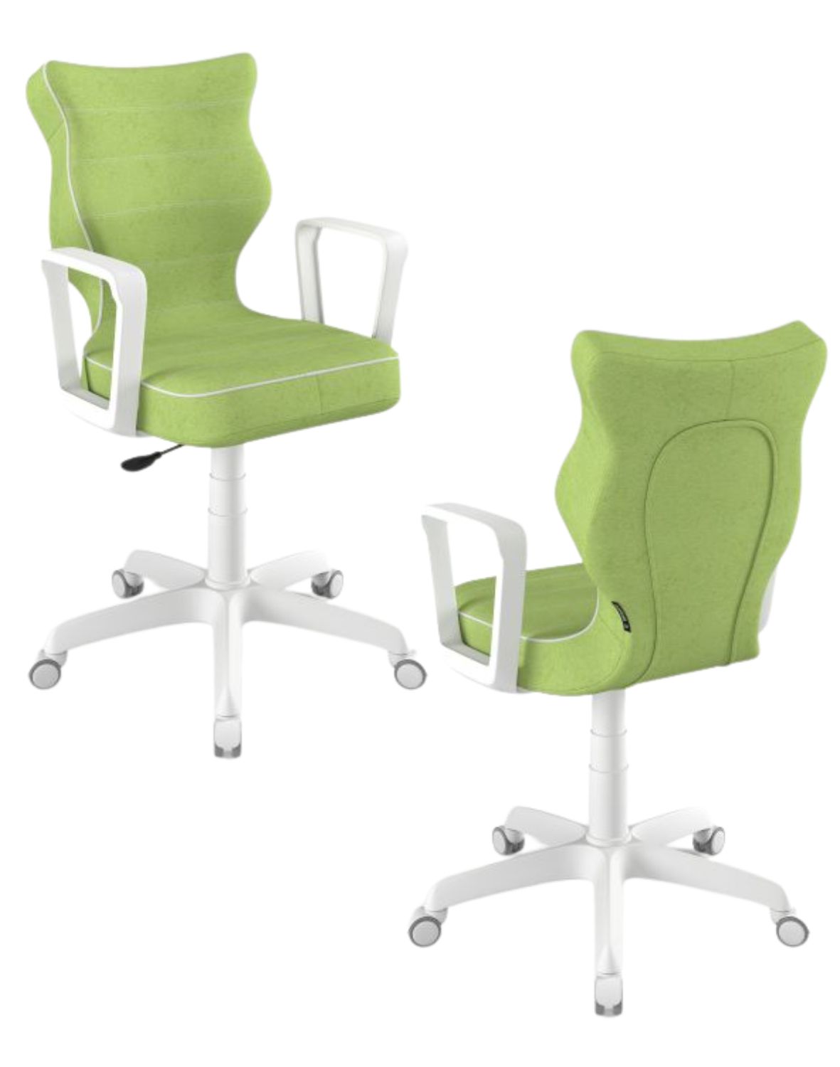 Krzesło młodzieżowe Entelo Norm, Biała Podstawa, Rozmiar 6 (wzrost 159 - 188 cm)