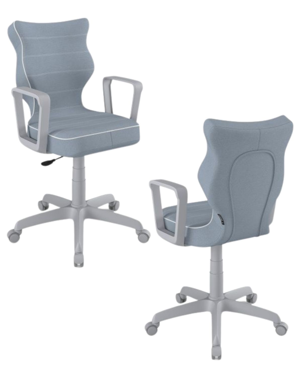 Krzesło młodzieżowe Entelo Norm, Szara Podstawa, Rozmiar 5 (wzrost 146 - 176,5 cm)