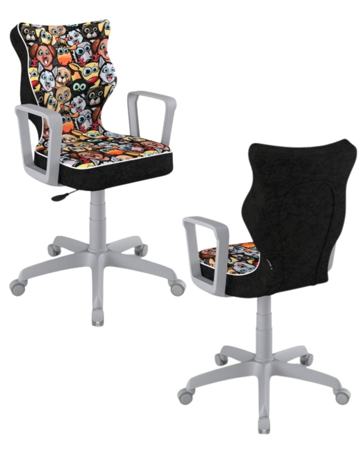 Krzesło młodzieżowe Entelo Norm, Szara Podstawa, Rozmiar 5 (wzrost 146 - 176,5 cm)