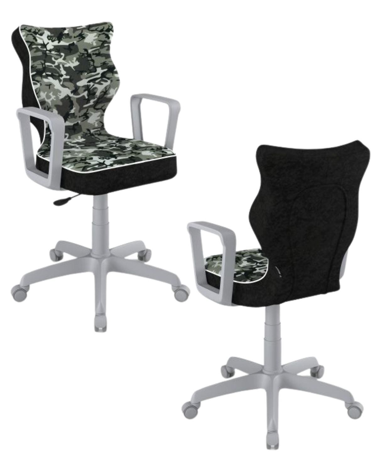 Krzesło młodzieżowe Entelo Norm, Szara Podstawa, Rozmiar 5 (wzrost 146 - 176,5 cm)