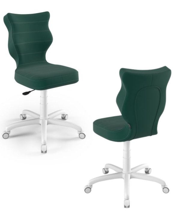 Krzesło dziecięce obrotowe Petit 159-188 cm Biała Podstawa