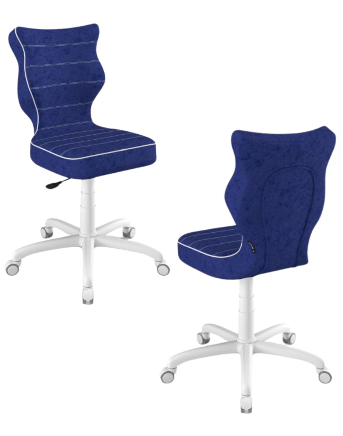 Krzesło dziecięce obrotowe Petit 159-188 cm Biała Podstawa