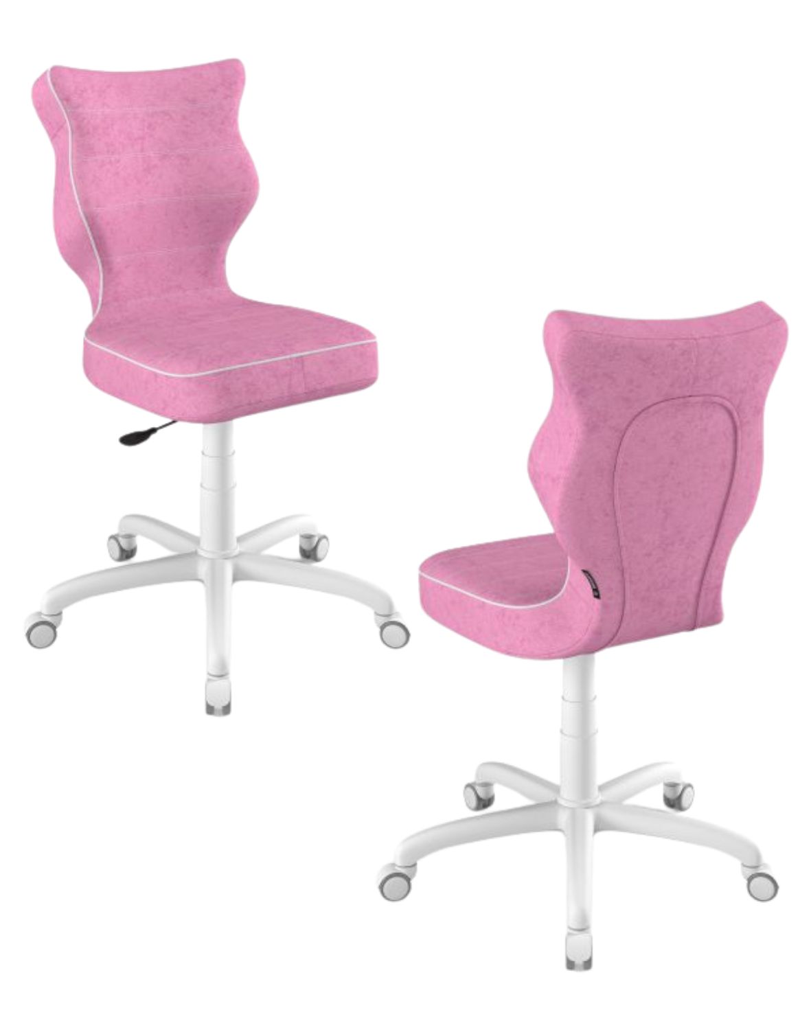 Krzesło dziecięce obrotowe Petit 159-188 cm Biała Podstawa