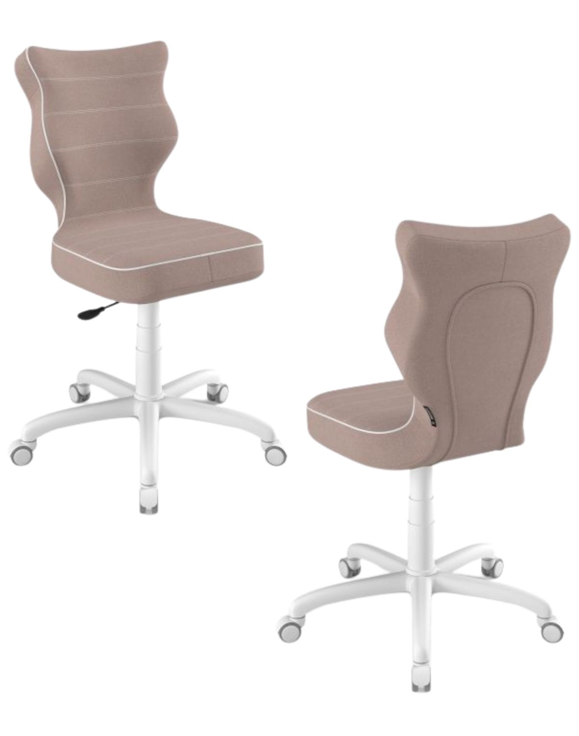 Krzesło dziecięce obrotowe Petit 146-176,5 cm Biała Podstawa