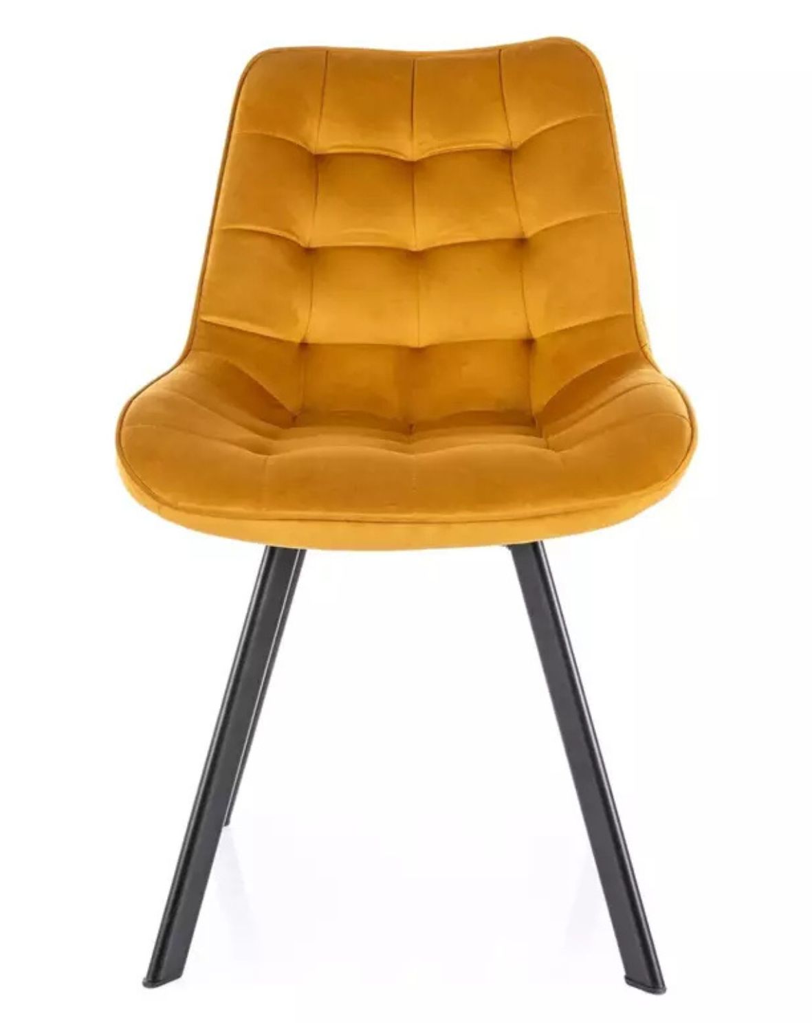 krzeslo monti velvet curry