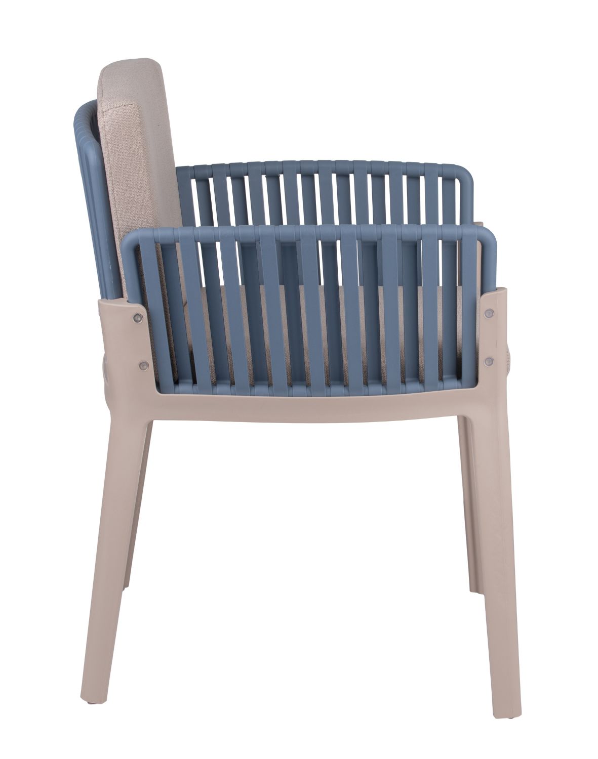krzesło otra niebieskie do ogrodu