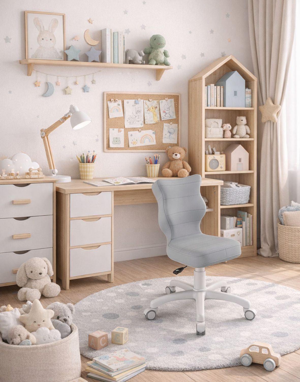 krzeslo obrotowe petit 119 142 biala podstawa