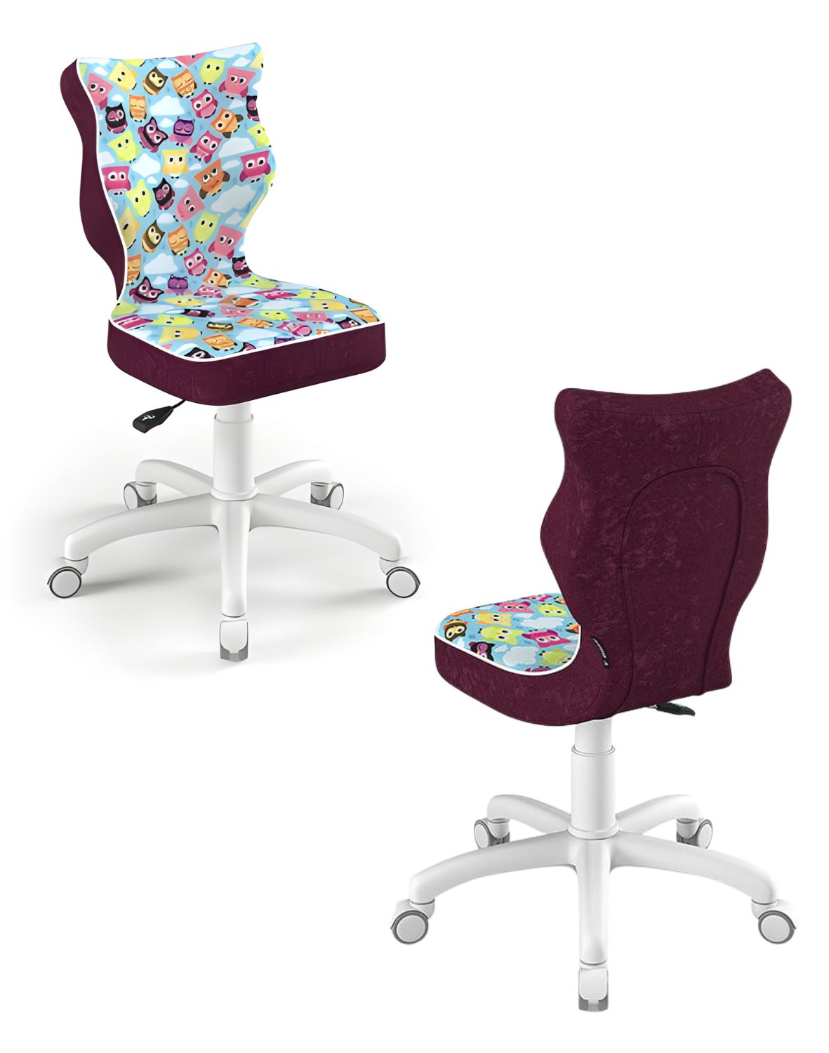 krzeslo obrotowe petit 133 159 biala podstawa