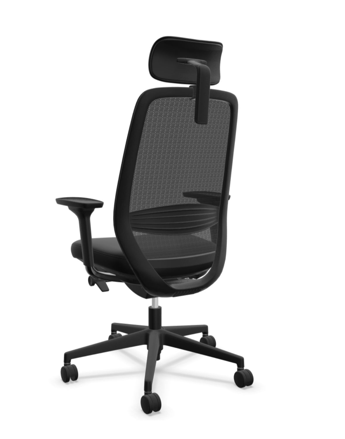 krzeslo obrotowe elovie mesh z regulowanym zaglowkiem