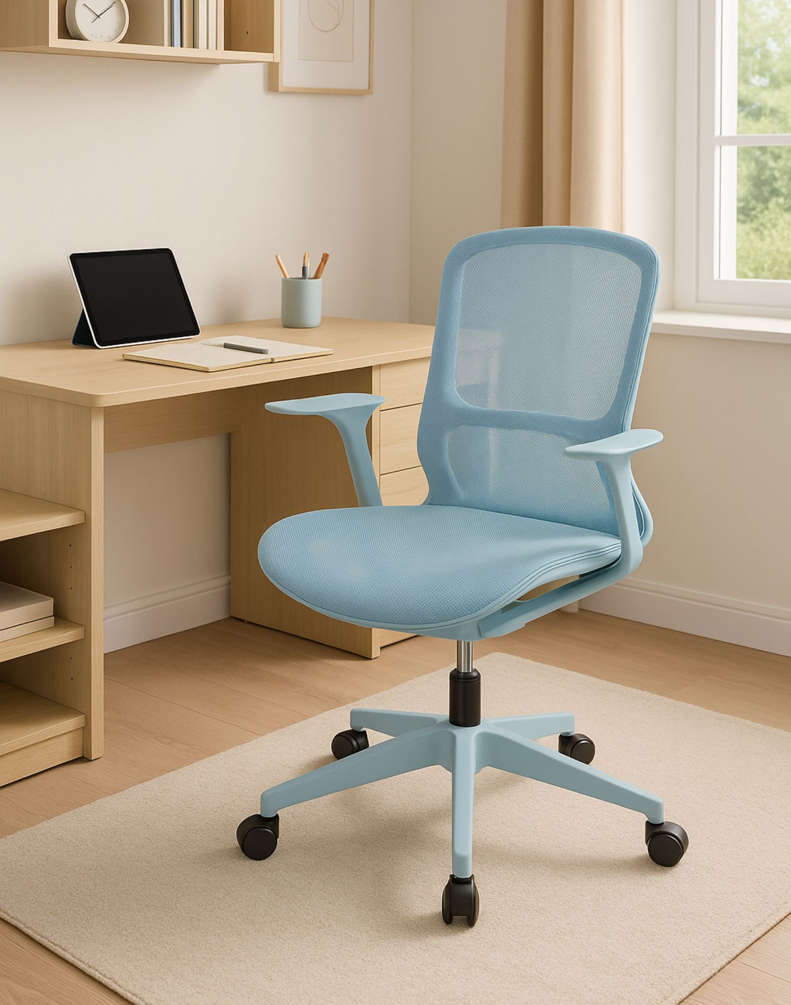 krzeslo obrotowe rainbow blue