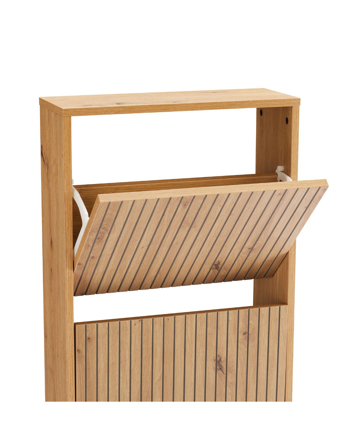 szafka na buty do przedpokoju litto, dąb artisan, lamele