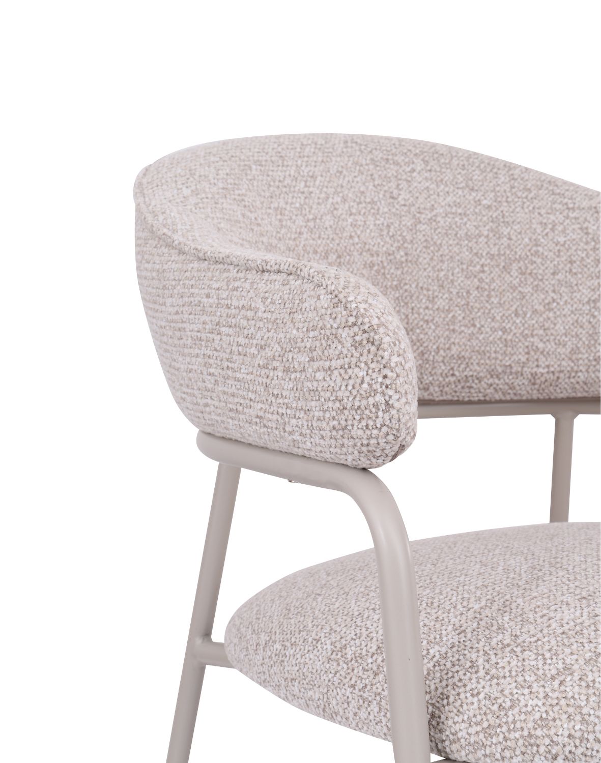 krzesło do jadalni z livia, beżowe/kaszmir