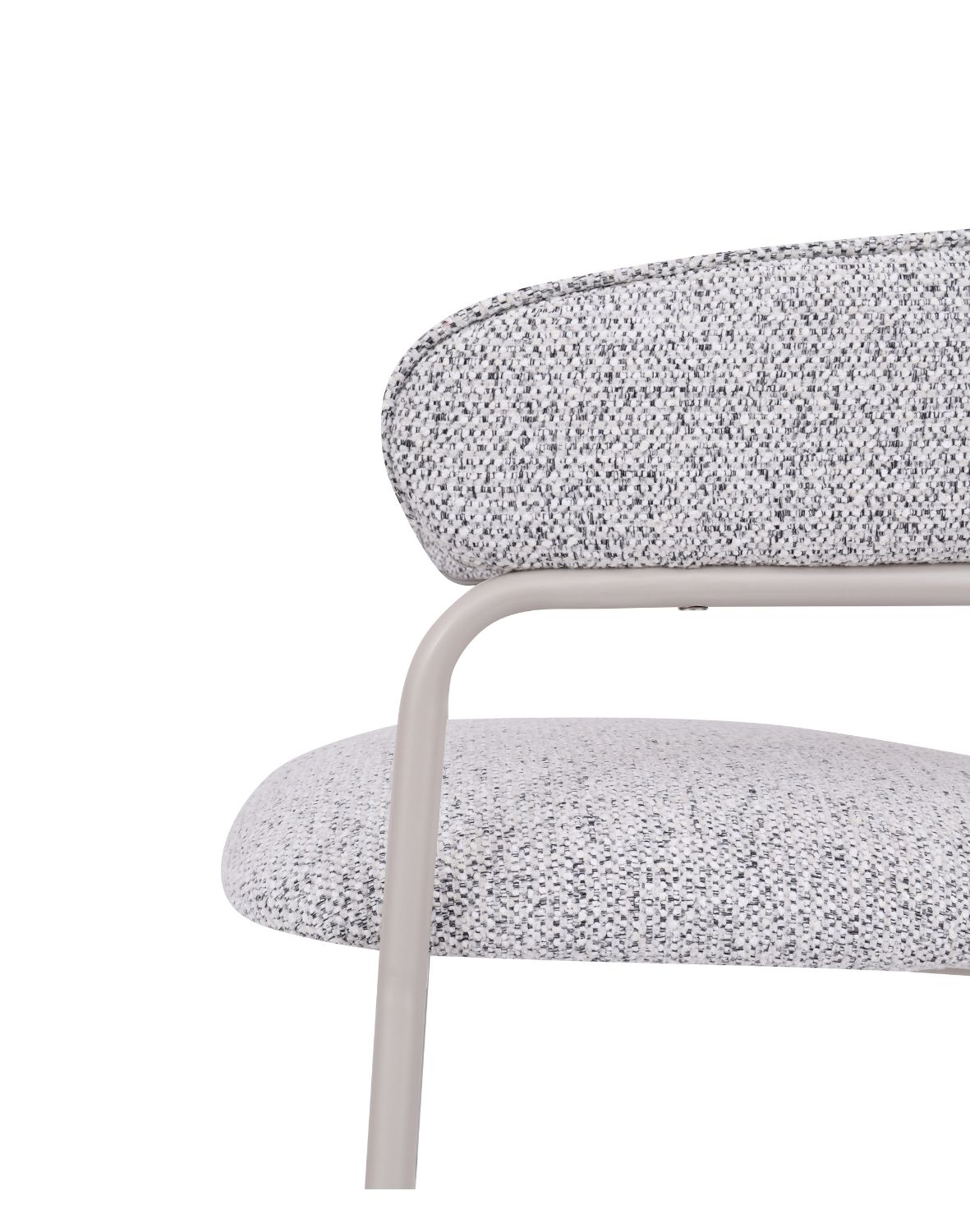 krzesło do jadalni z livia, szare/kaszmir