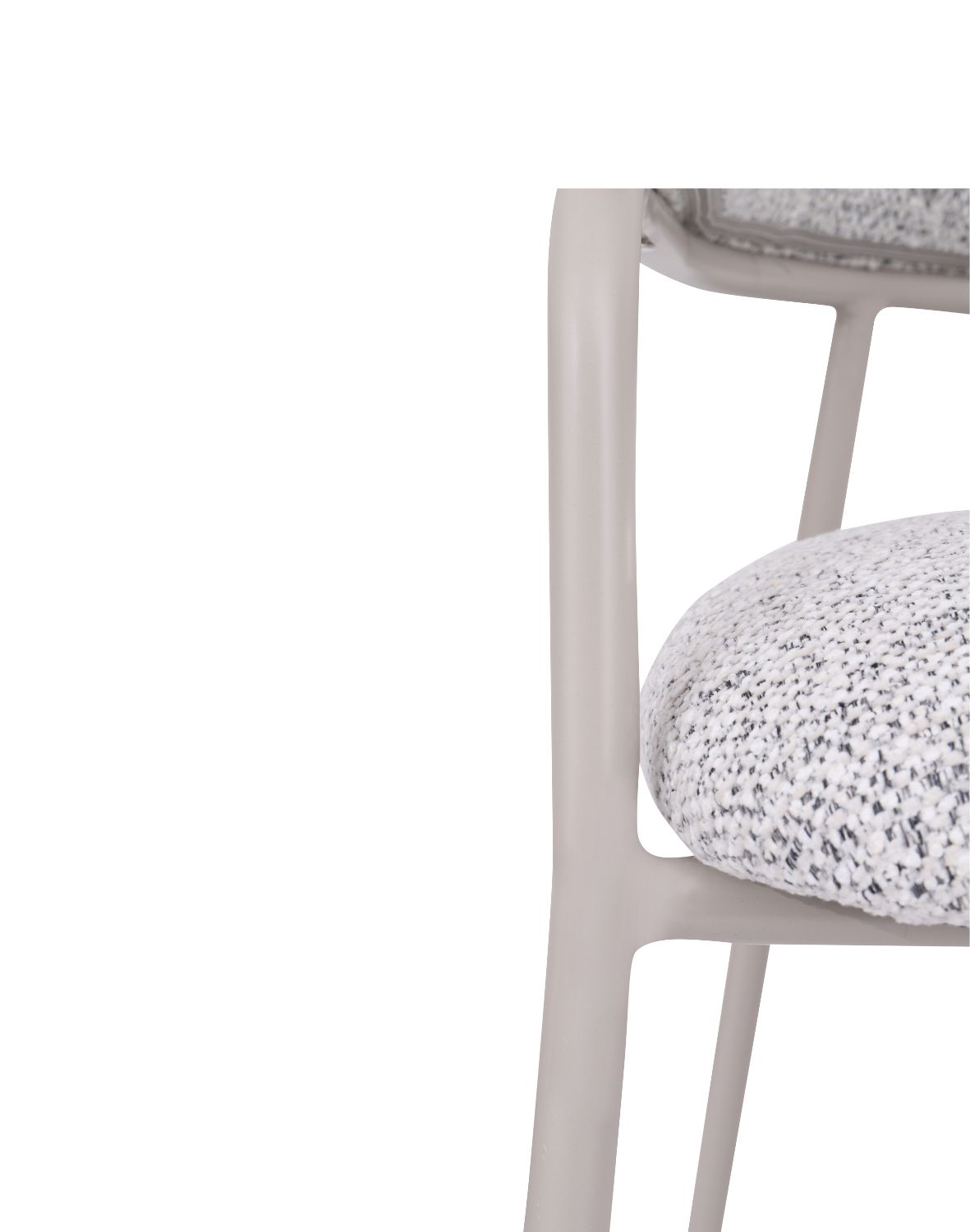 krzesło do jadalni z livia, szare/kaszmir