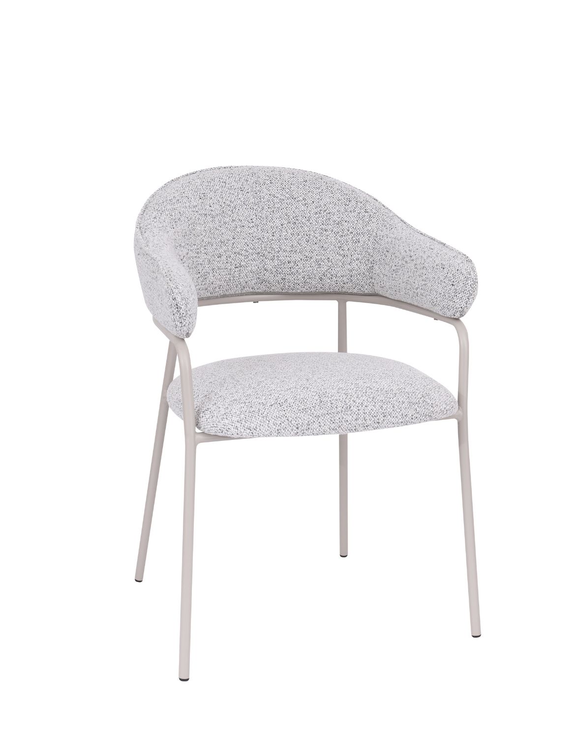 krzesło do jadalni z livia, szare/kaszmir