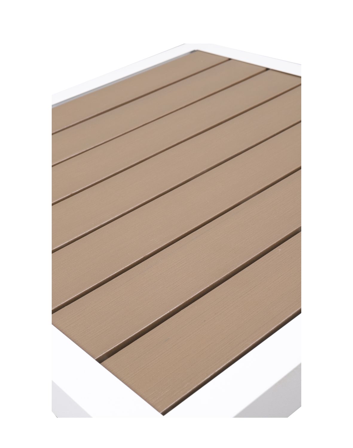 narożnik ogrodowy loreto white 5-osobowy ze stolikiem – aluminium, biały