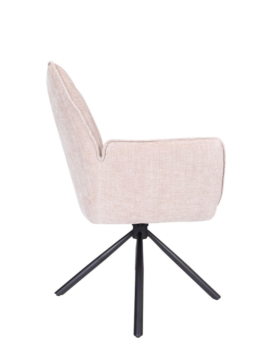 krzesło obrotowe z podłokietnikami lozano, beżowe (s2417)