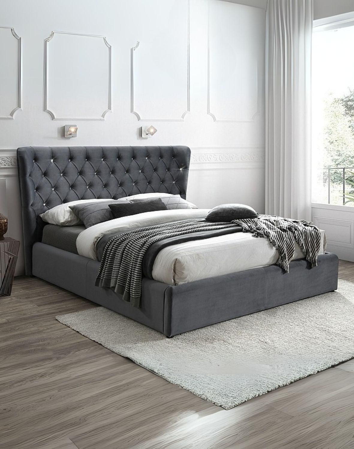 lozko carven velvet