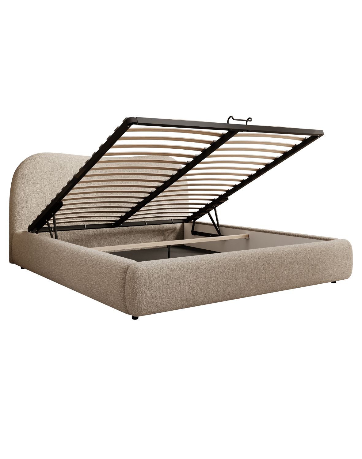 łóżko tapicerowane z pojemnikiem rosario