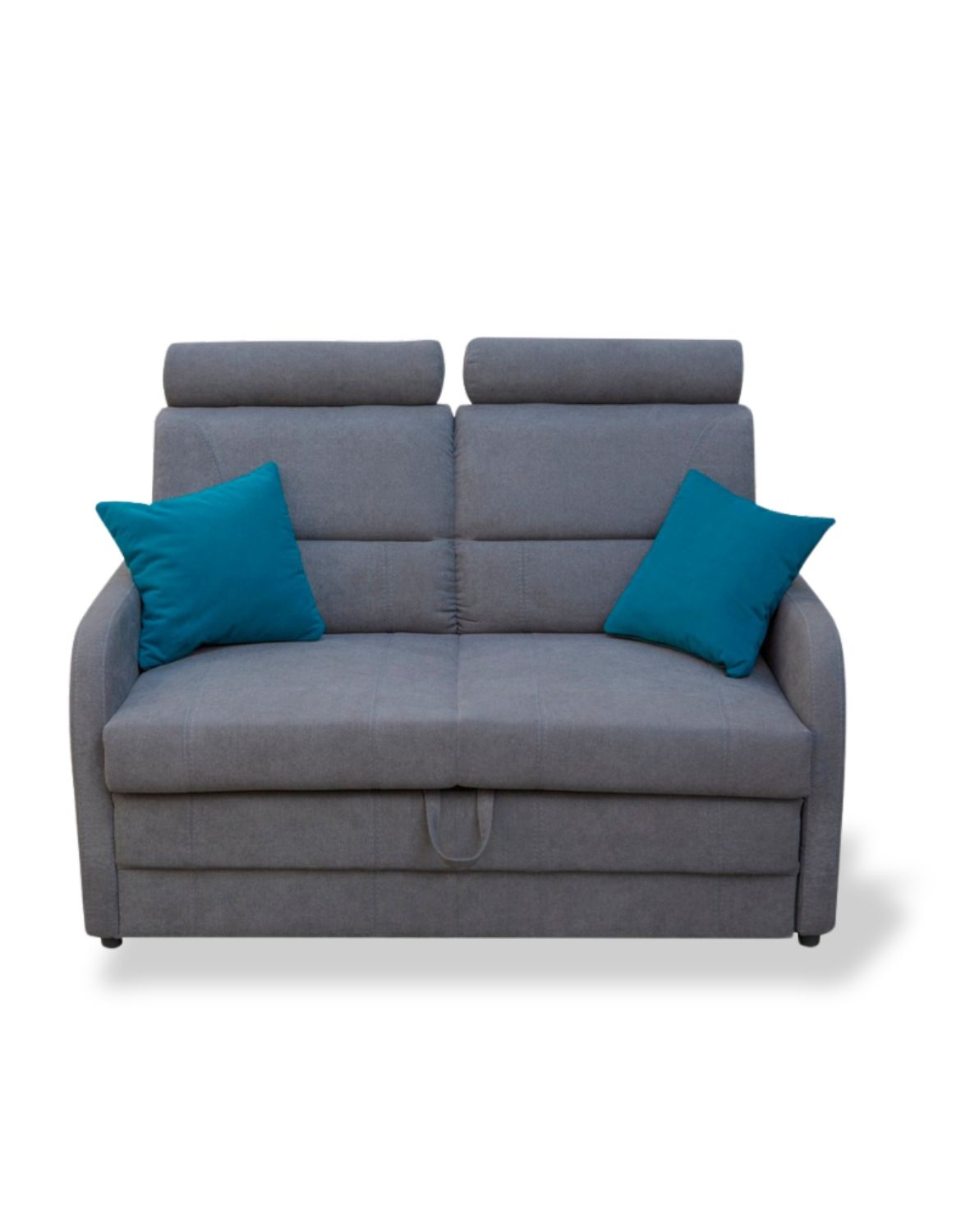 mała dwuosobowa kanapa wibaro z regulowanymi zagłówkami