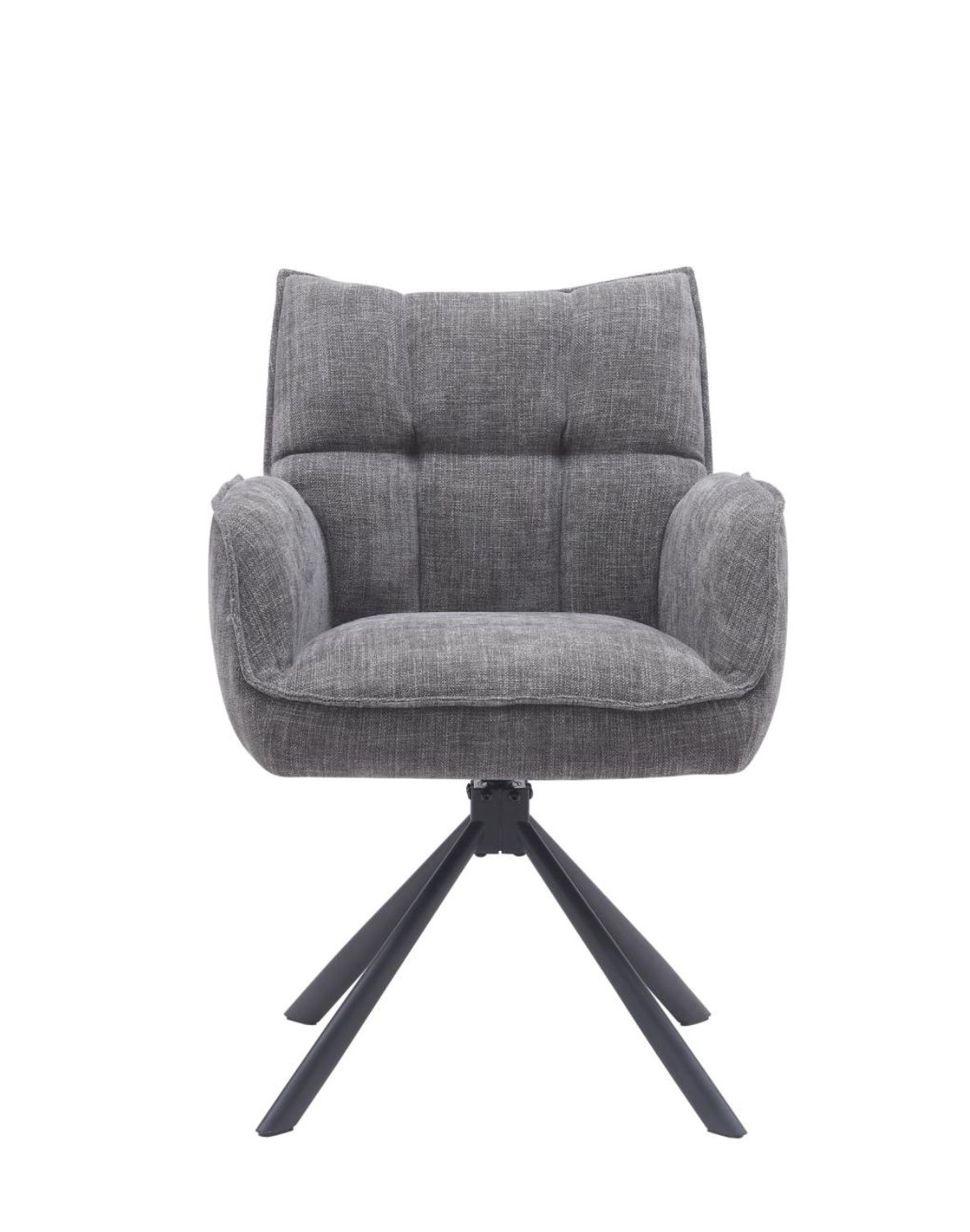 krzesło obrotowe marilla z podłokietnikami (51080003), ciemnoszare