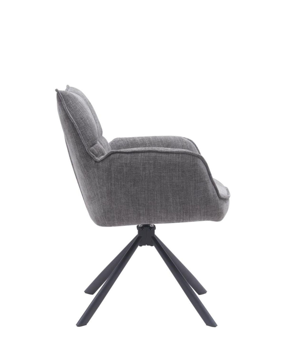 krzesło obrotowe marilla z podłokietnikami (51080003), ciemnoszare