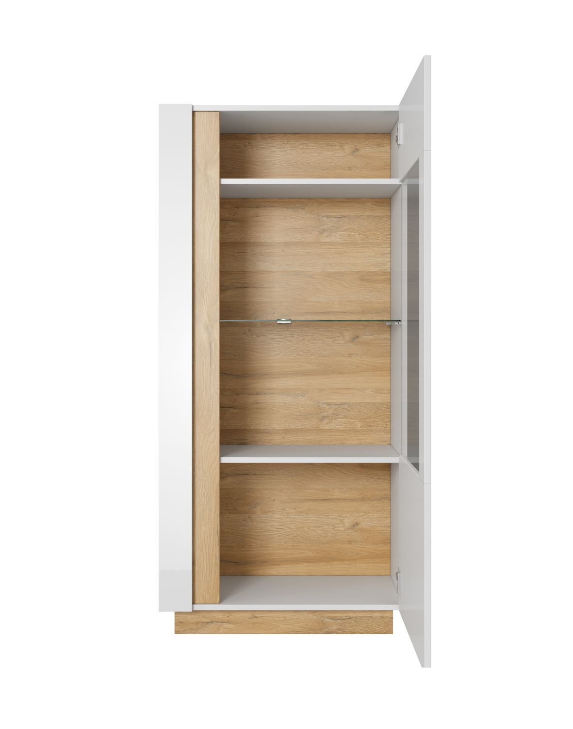 meblościanka tv rtv biała połysk arco