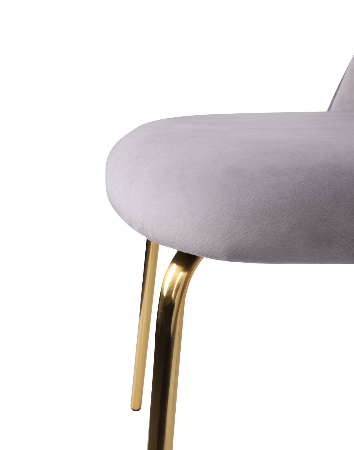 krzesło do jadalni molly gold szare