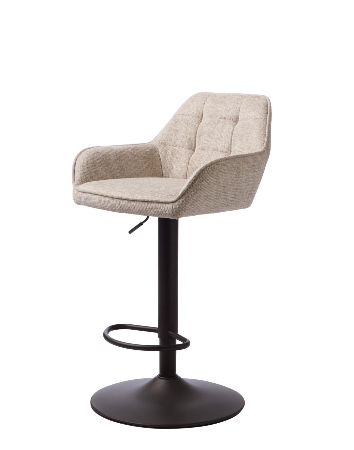 hoker obrotowy nolan z regulacją wysokości, pikowany, beżowe (50840000)