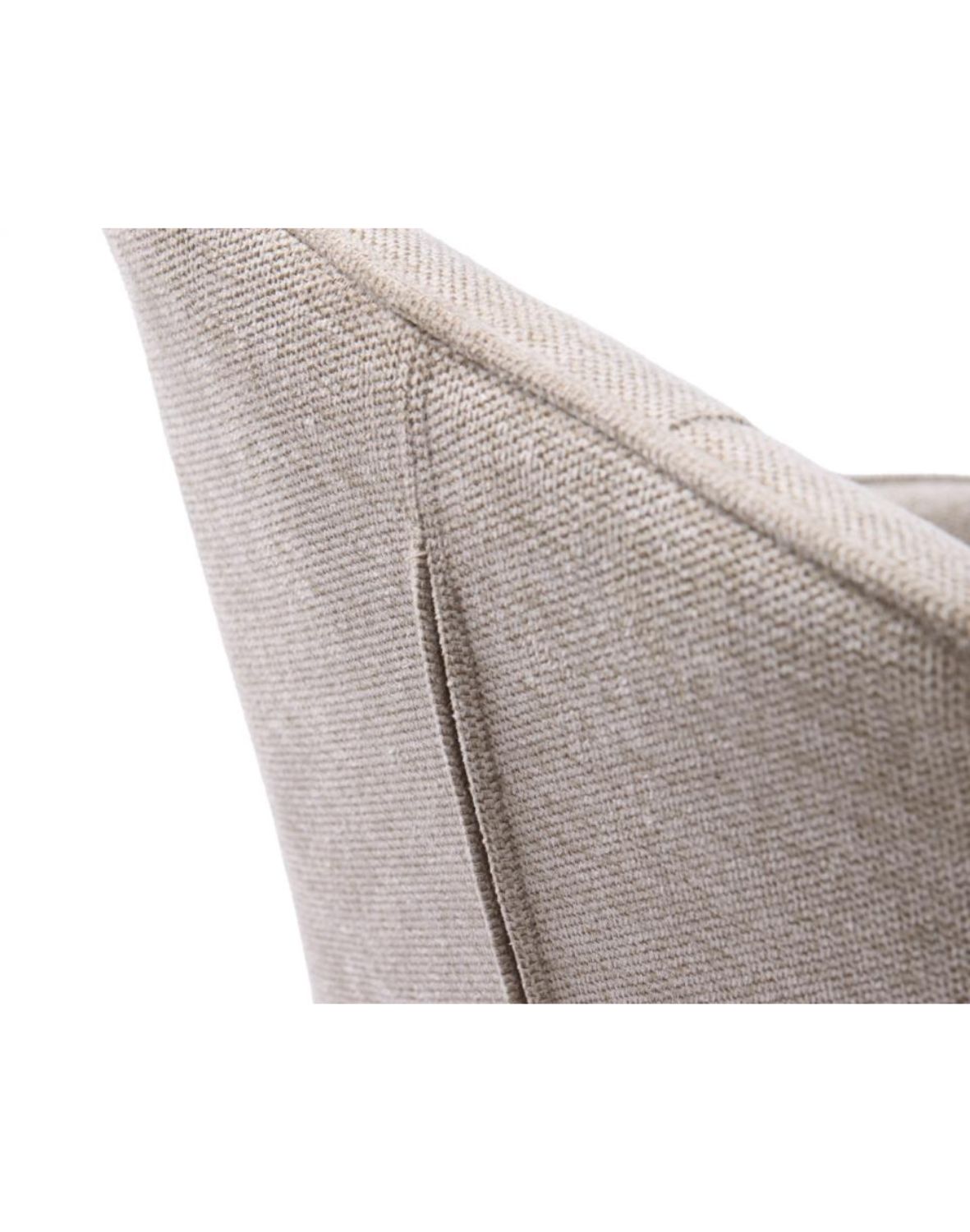 krzesło do jadalni nolan z podłokietnikami, pikowane, beżowe (50800000)