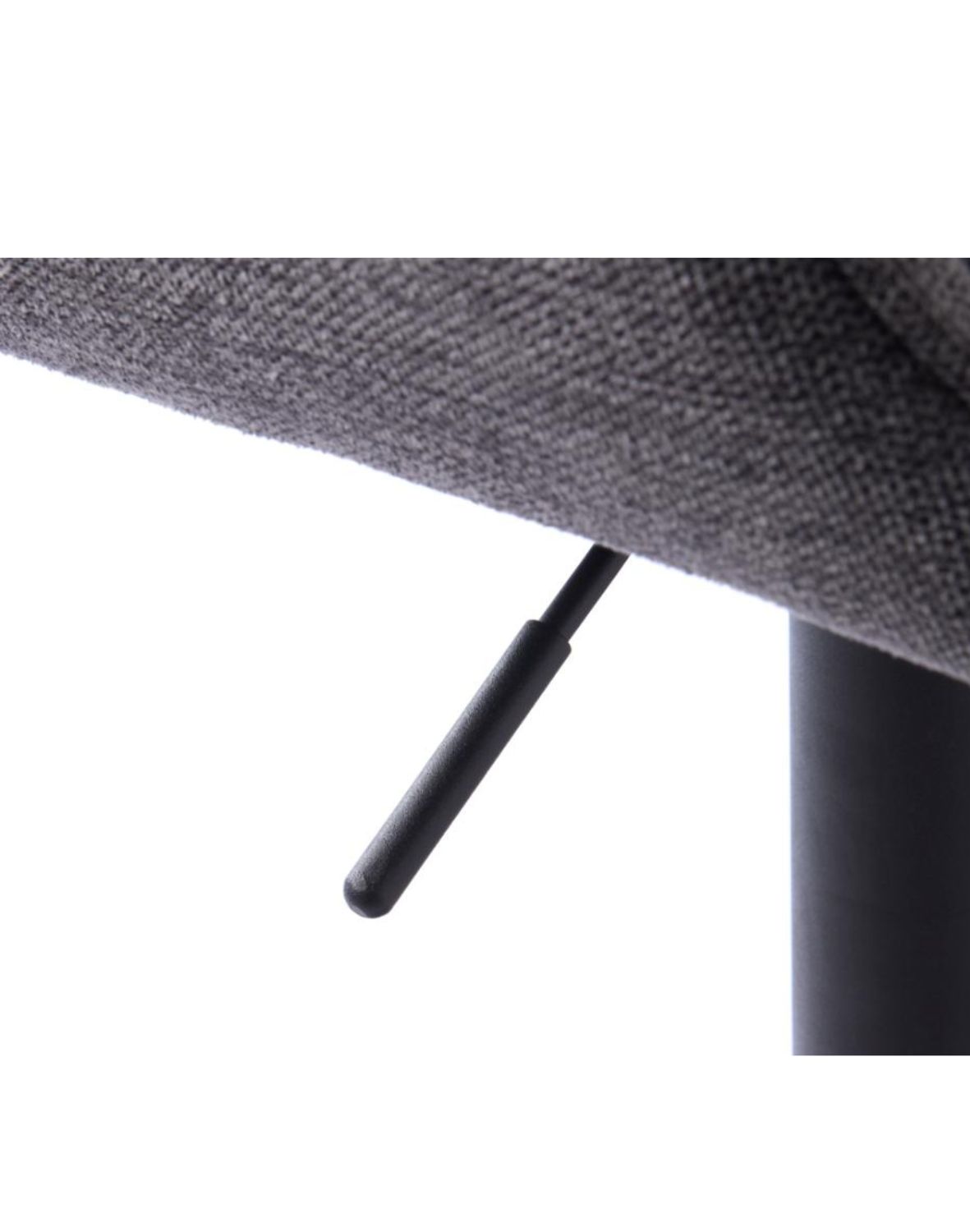 hoker obrotowy nolan z regulacją wysokości, pikowany, szary (50840001)